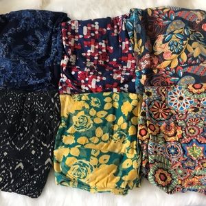6 lularoe   leggings.